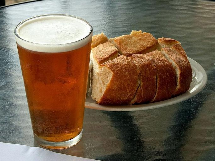 chlazené pivo