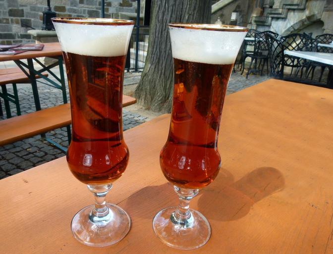 chlazené pivo